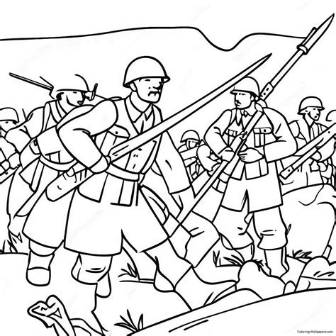 World War 1 Coloring Pages at Free printable