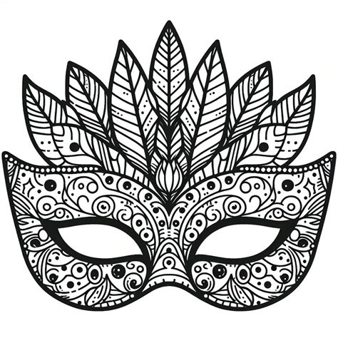 Coloring Mask Pages