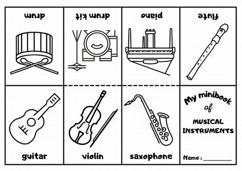Coloring Musical Instruments