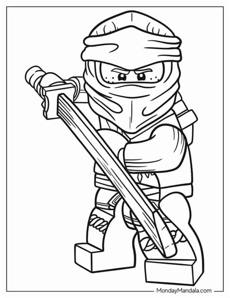 Coloring Ninjago Pages