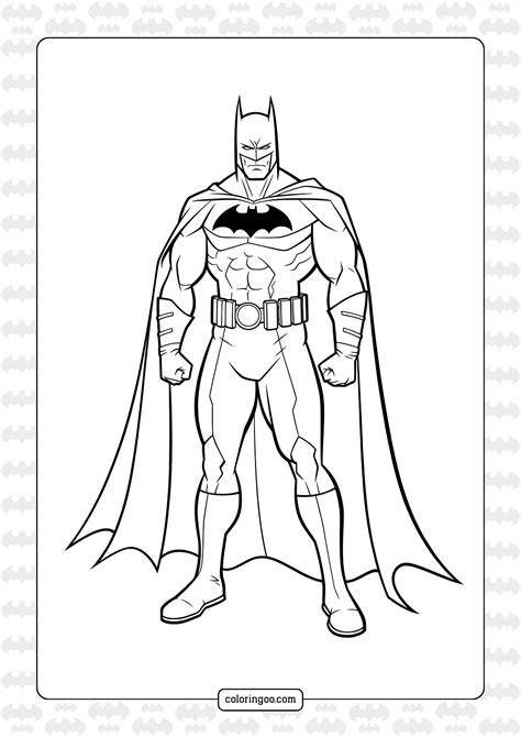 Coloring Page Batman
