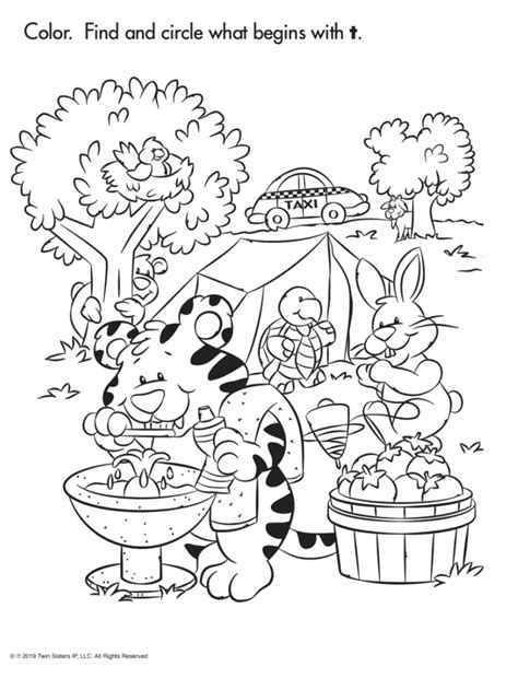 Coloring Page Coloring Worksheet For Grade 1