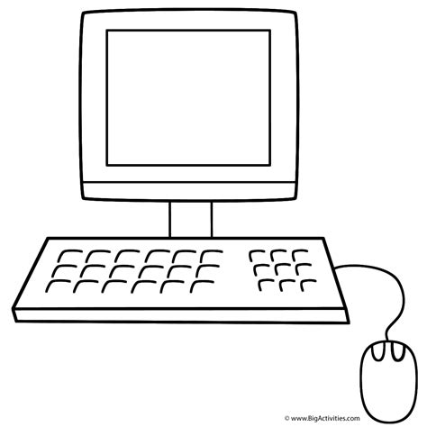Coloring Page Computer