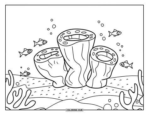 Coloring Page Coral