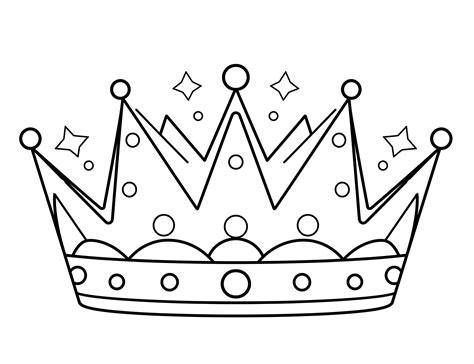 Coloring Page Crown