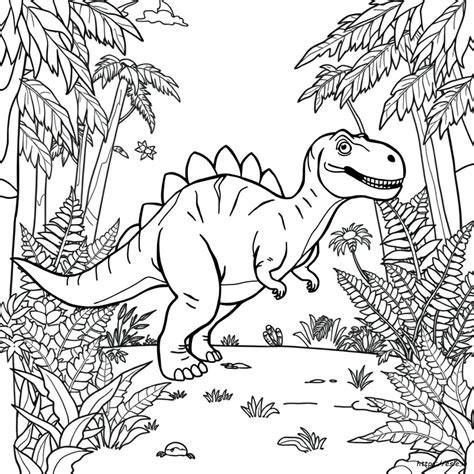 Coloring Page Dino