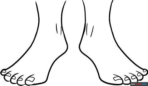 Coloring Page Feet