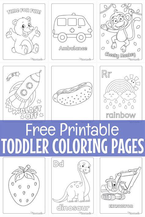 Coloring Page For Toddlers