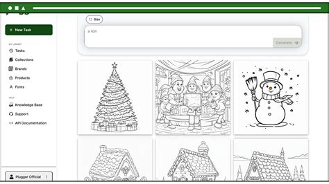 Coloring Page Generator