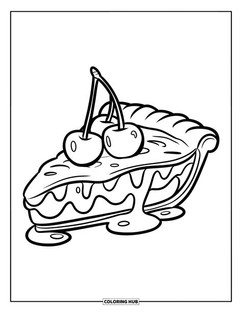 Coloring Page Pie