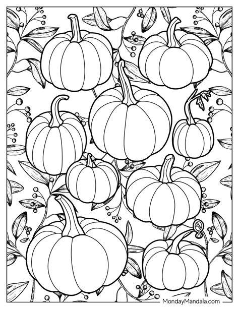 Coloring Page Pumpkin