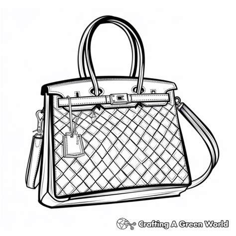 Coloring Page Purse