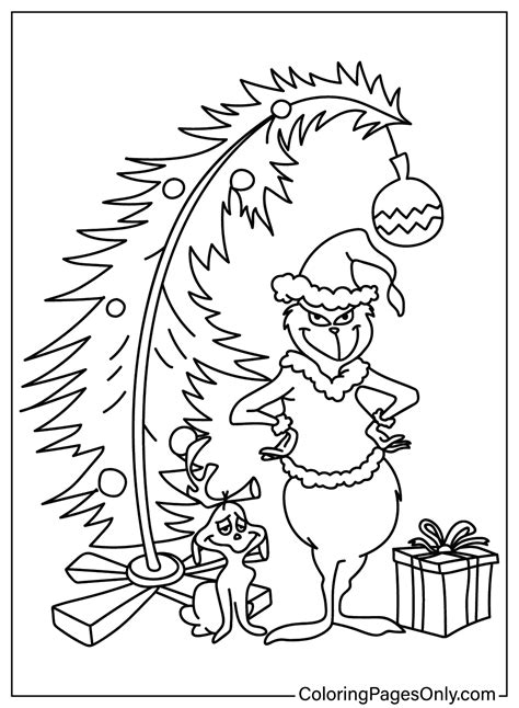 Coloring Page The Grinch