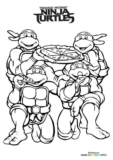 Coloring Page Tmnt