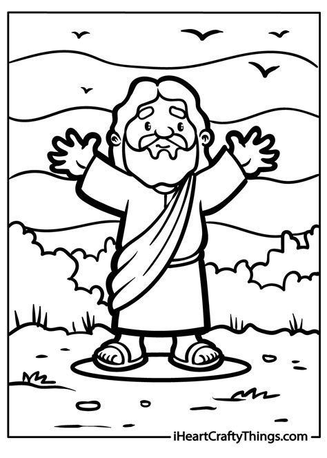 Coloring Pages About Jesus