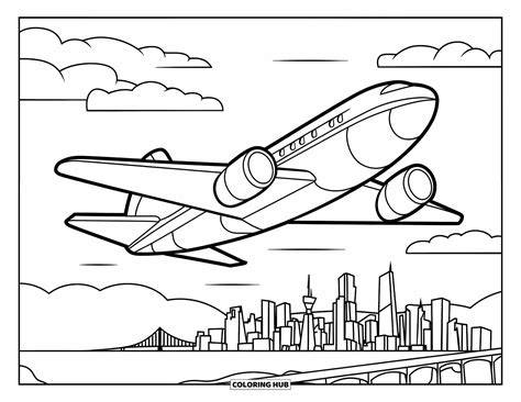 Coloring Pages Airplane