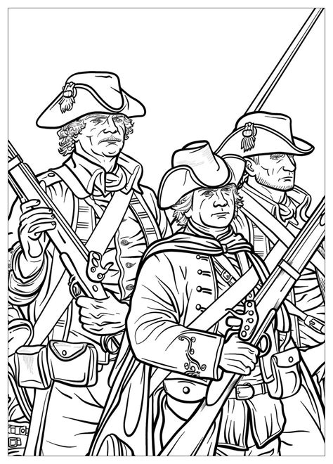 Coloring Pages American Revolution