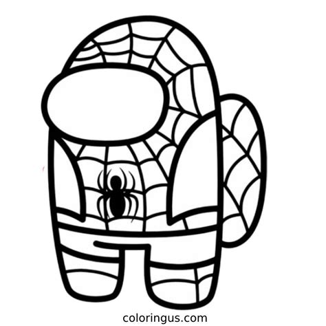 Coloring Pages Among Us