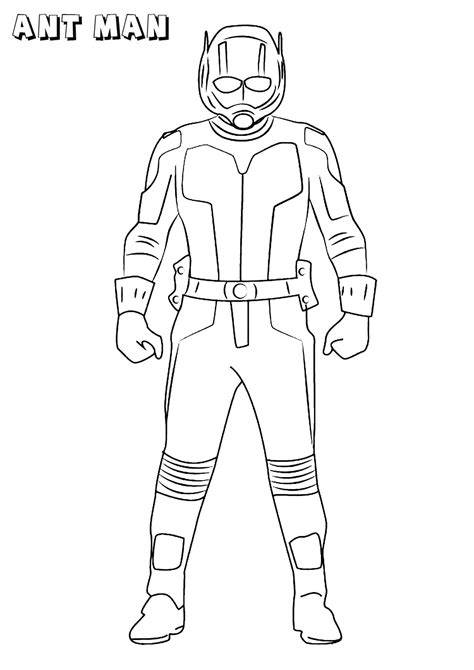 Coloring Pages Ant Man