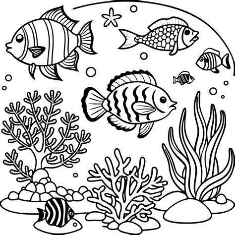 Coloring Pages Aquarium