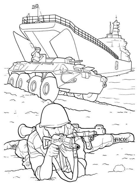 Coloring Pages Army