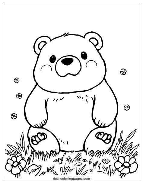 Coloring Pages Bear