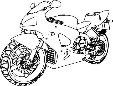 Coloring Pages Bikes