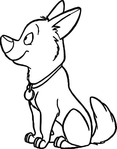 Coloring Pages Bolt
