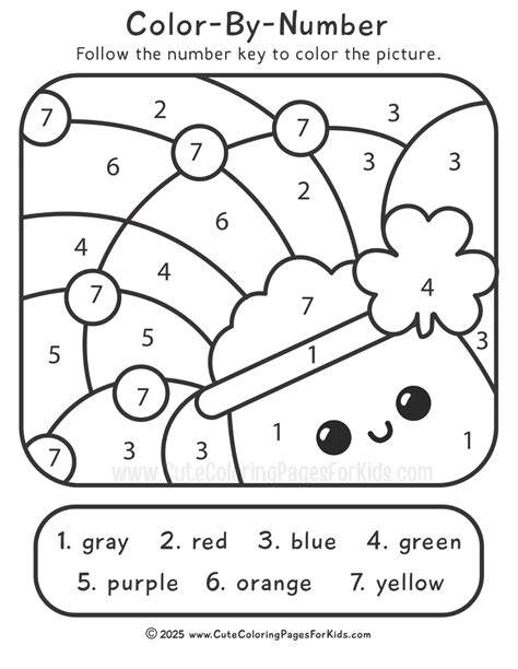 Coloring Pages By Number Easy