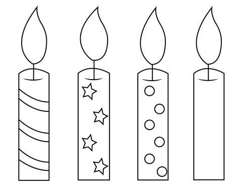 Coloring Pages Candles