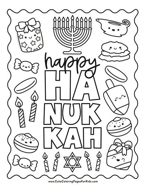 Coloring Pages Chanukah