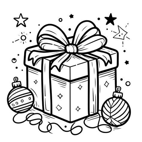 Coloring Pages Christmas Gifts