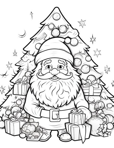 Coloring Pages Christmas Theme