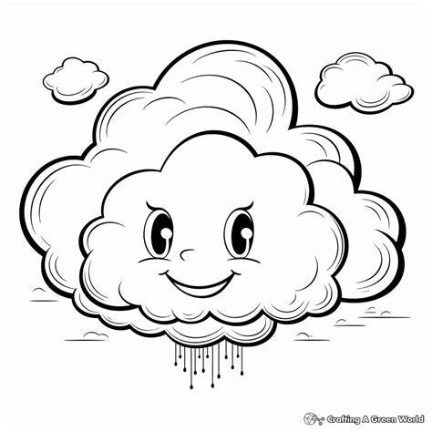 Coloring Pages Clouds
