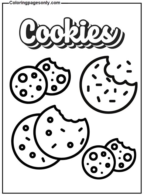 Coloring Pages Cookies