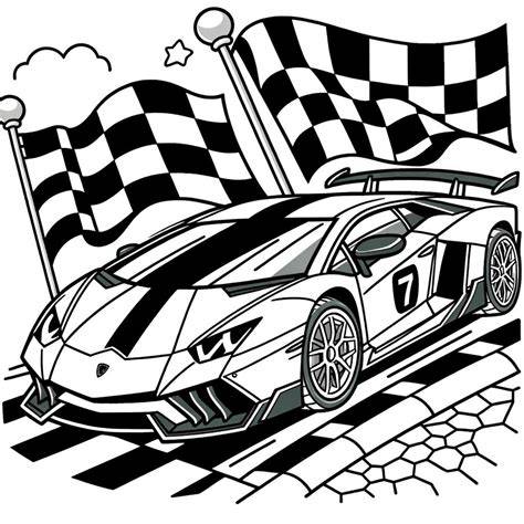 Coloring Pages Cool Cars