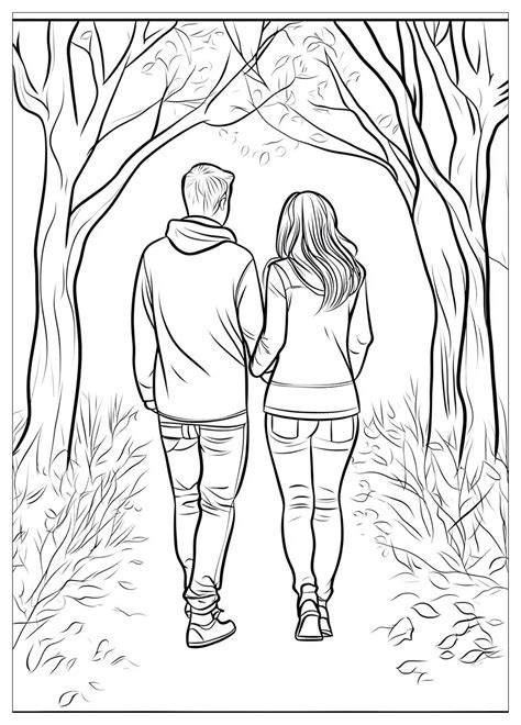 Coloring Pages Couples