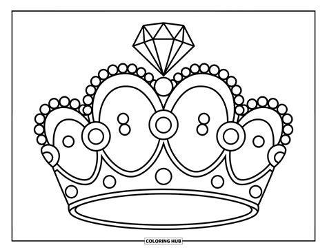 Coloring Pages Crown