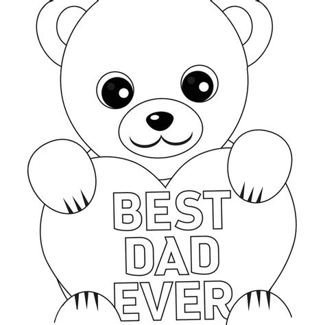 Coloring Pages Dad