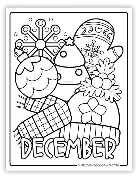 Coloring Pages December