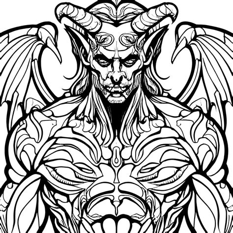 Coloring Pages Demons