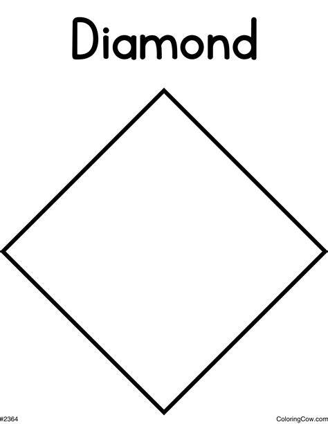 Coloring Pages Diamond
