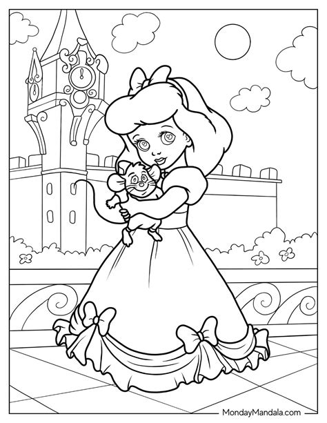 Coloring Pages Disney Cute