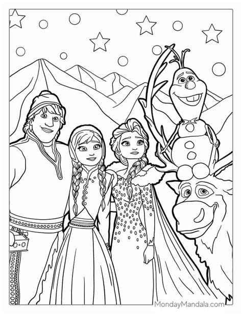 Coloring Pages Disney Frozen 2