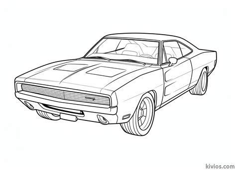 Coloring Pages Dodge Charger