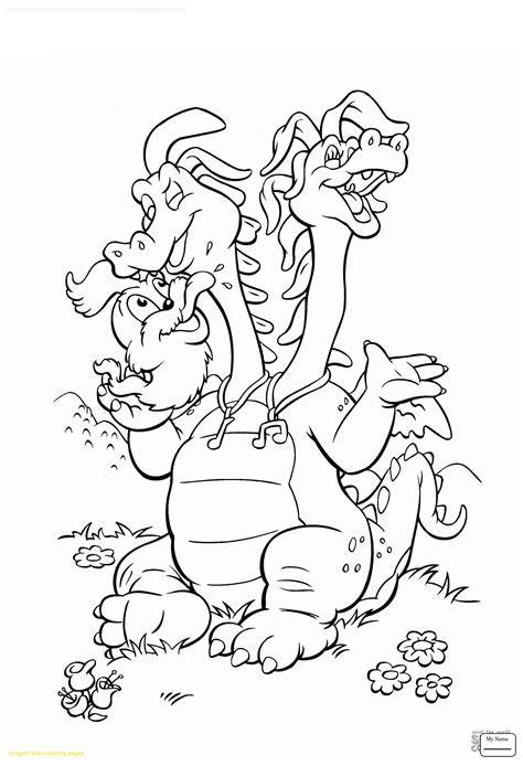 Coloring Pages Dragon Tales