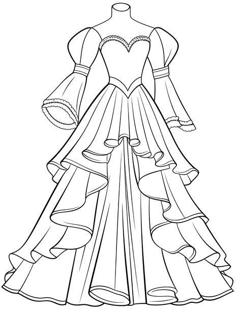 Coloring Pages Dress
