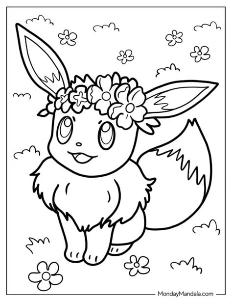 Coloring Pages Eevee