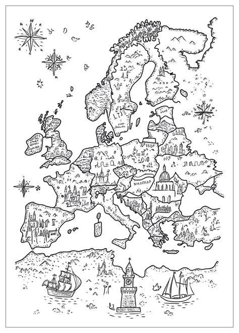 Coloring Pages Europe