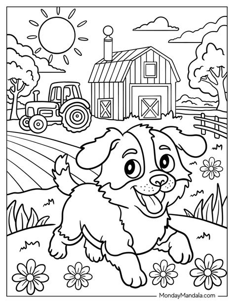 Coloring Pages Farm